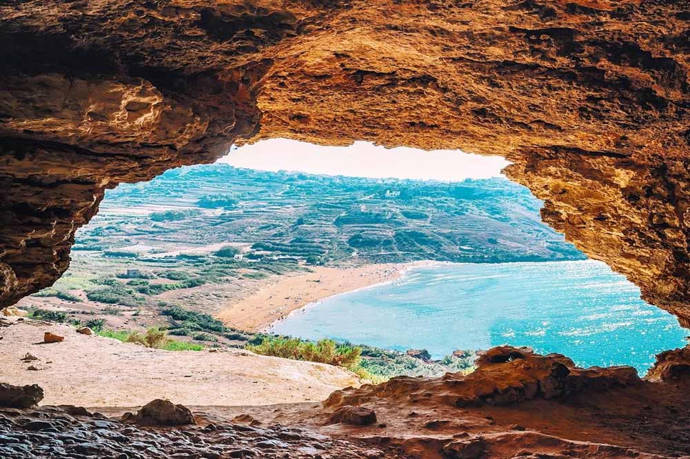 Natural Gozo Calypsos Cave Malta