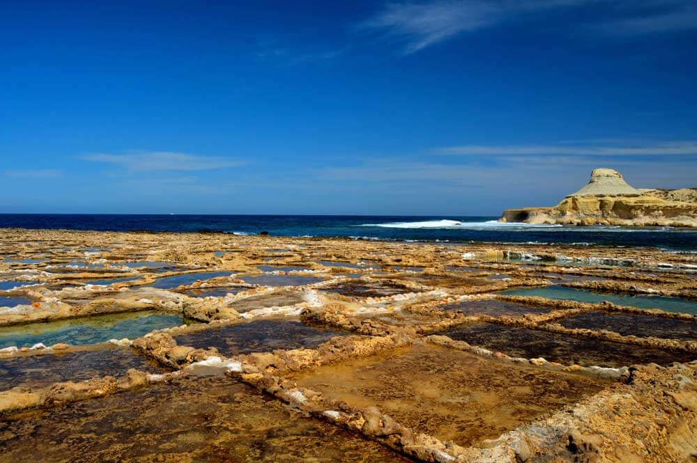 Natural Gozo - Salt Pans Marsalforn Malta